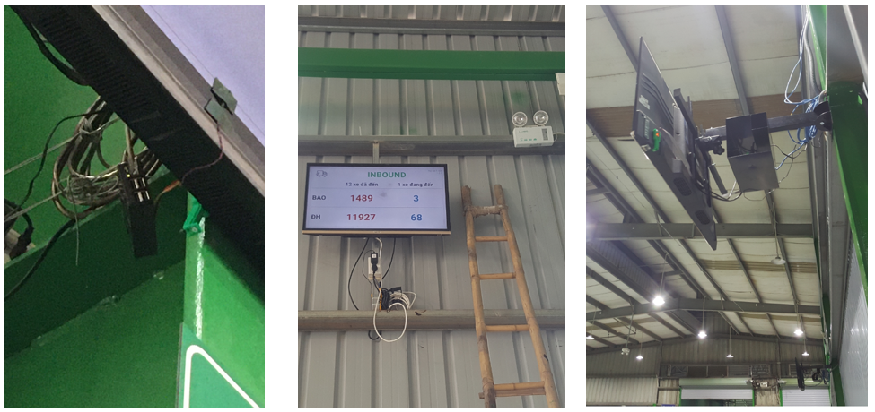 developed IoT display system